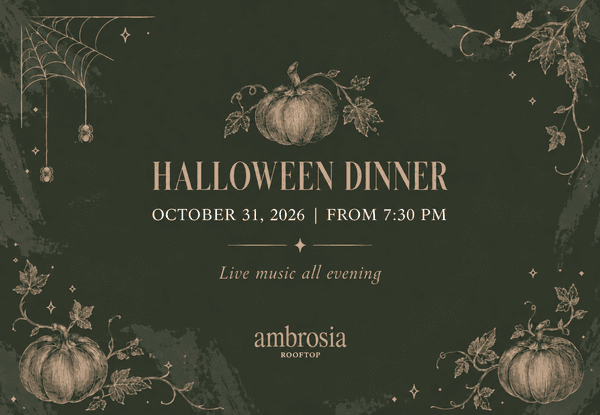 Invito Halloween Botanico Vintage